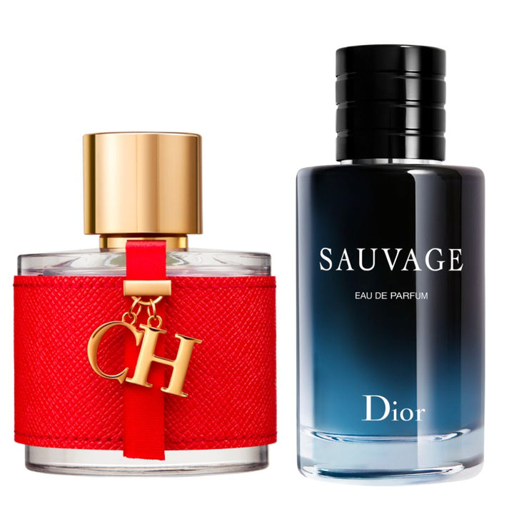 Perfume CH Woman + Sauvage  DIOR - COMBO